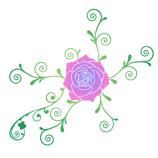 バラ　薔薇　ばら　イラスト　フリー素材　freebie rose