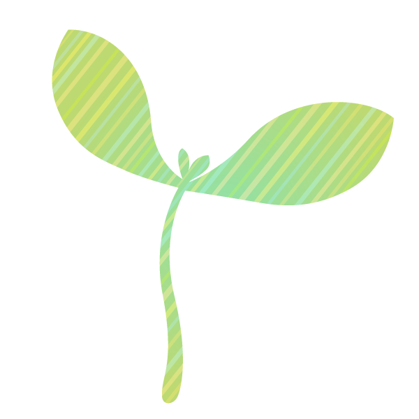 植物　イラスト　フリー　新芽　ベビーリーフ　seeding free images plant