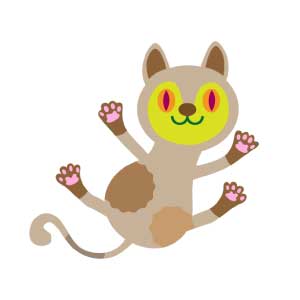 猫　イラスト　フリー